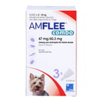 Amflee combo 67/60,3 mg Hunde 2-10 kg