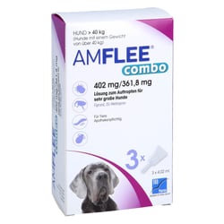 Amflee combo 402/361,8 mg Hunde bis 40 kg