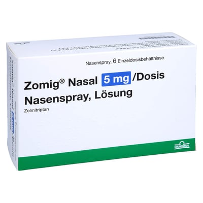 Zomig Nasal 5 mg/Dosis Nasenspray