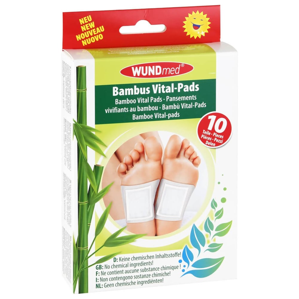 Bambuspflaster Vital-Pads Entgiftung+Vitalisierung