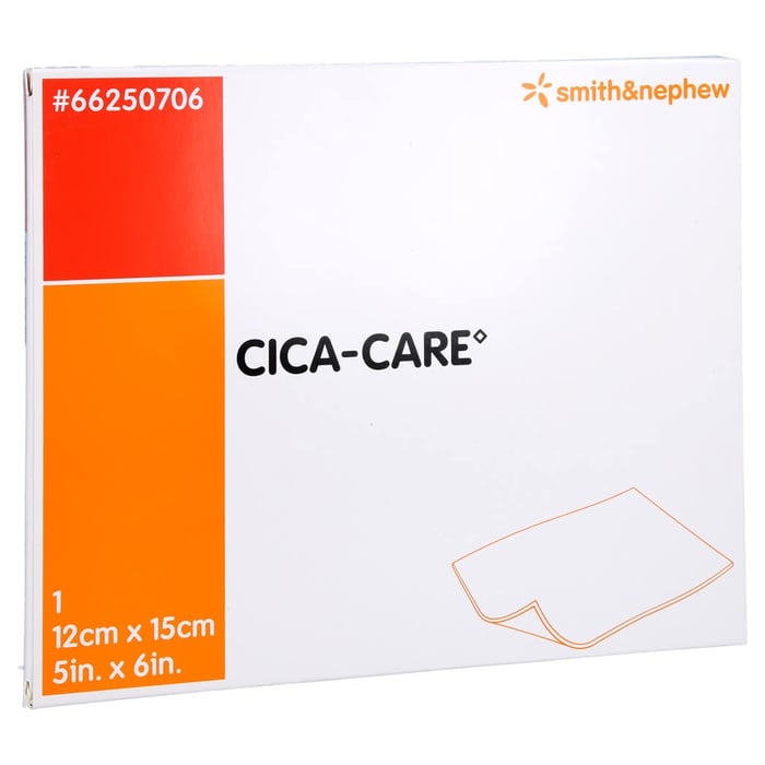 Cica Care 12x15 cm dünne Silikongelplat.z.Narbenb.
