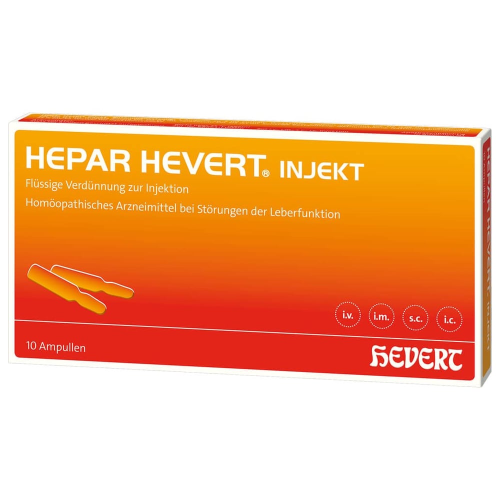 Hepar Hevert injekt