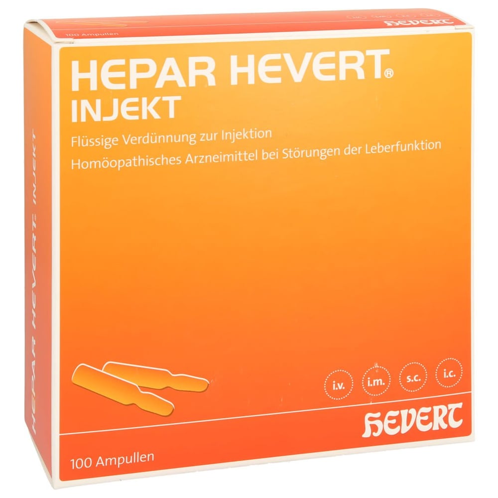 Hepar Hevert injekt