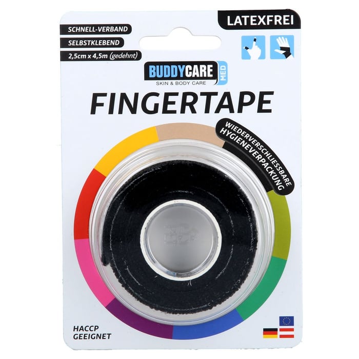 Fingertape Schwarz Lf Budd