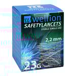 Wellion Safety Lancets 23G