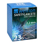Wellion Safety Lancets 23G