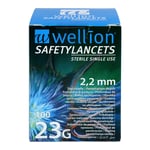 Wellion Safety Lancets 23G