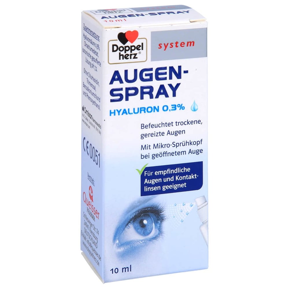 Doppelherz Augen-Spray Hyaluron 0.3% system