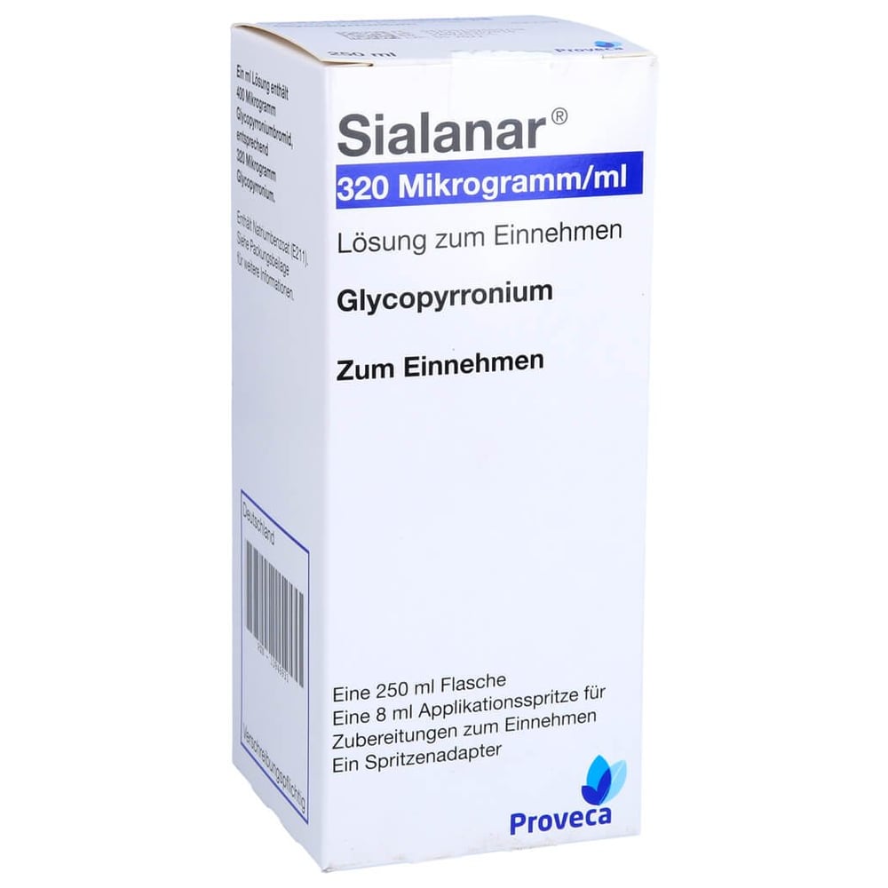 Sialanar 320 Mikrogramm/ml Lösung zum Einnehmen