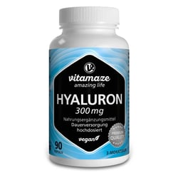 Hyaluronsäure 300 mg hochdosiert vegan