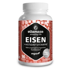 Eisen 20 mg + Histidin + Vitamine C B9 B12