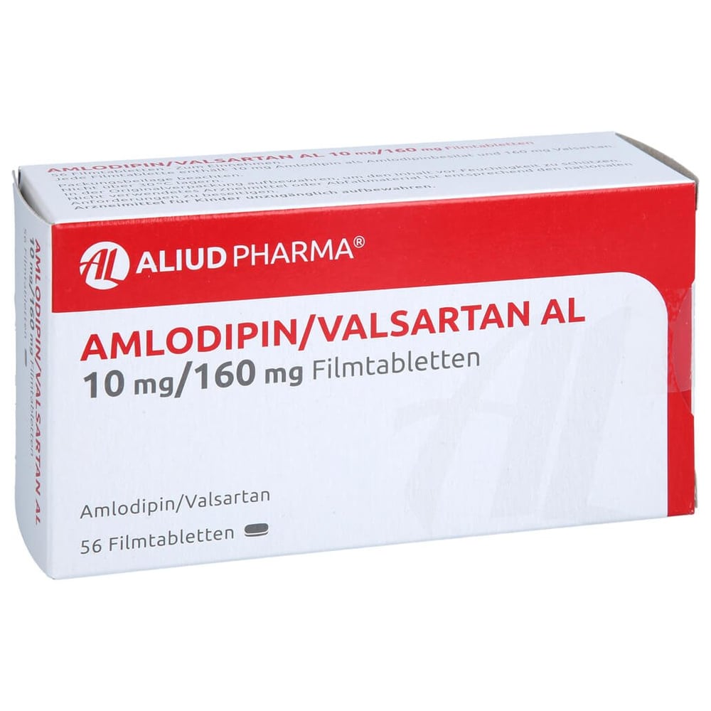 Amlodipin/Valsartan AL 10 mg/160 mg