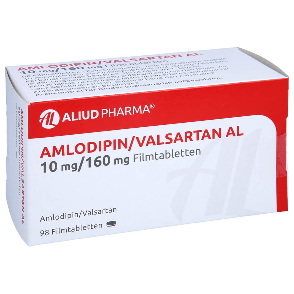 Amlodipin/Valsartan AL 10 mg/160 mg