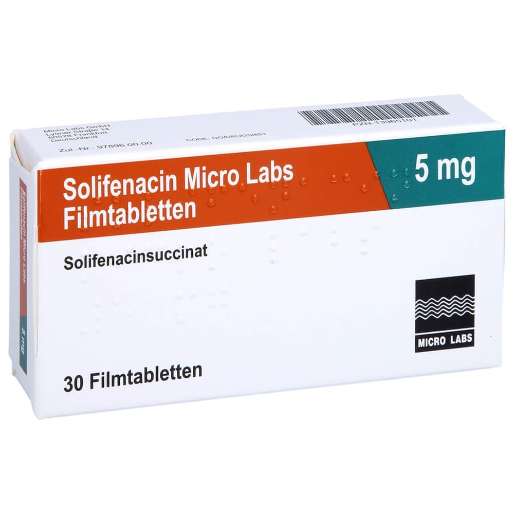 Solifenacin Micro Labs 5 mg