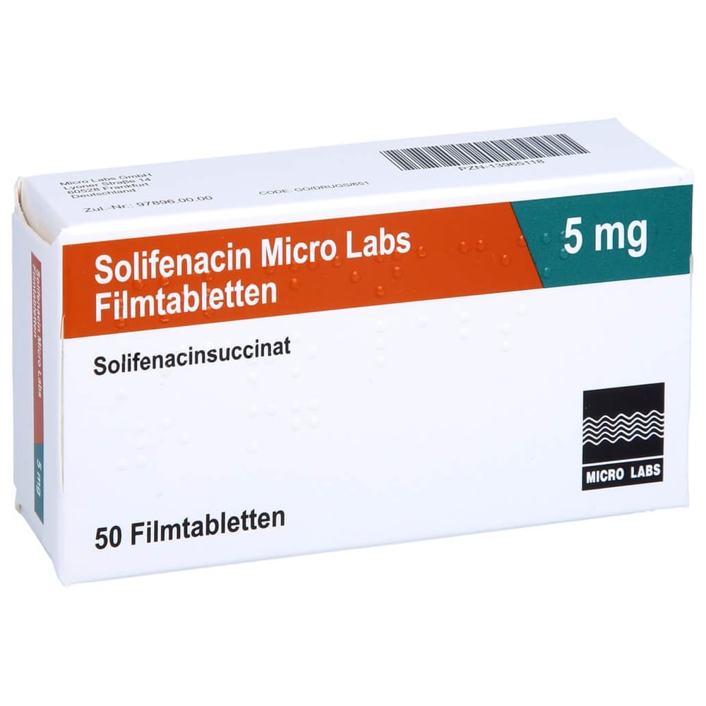 Solifenacin Micro Labs 5 mg