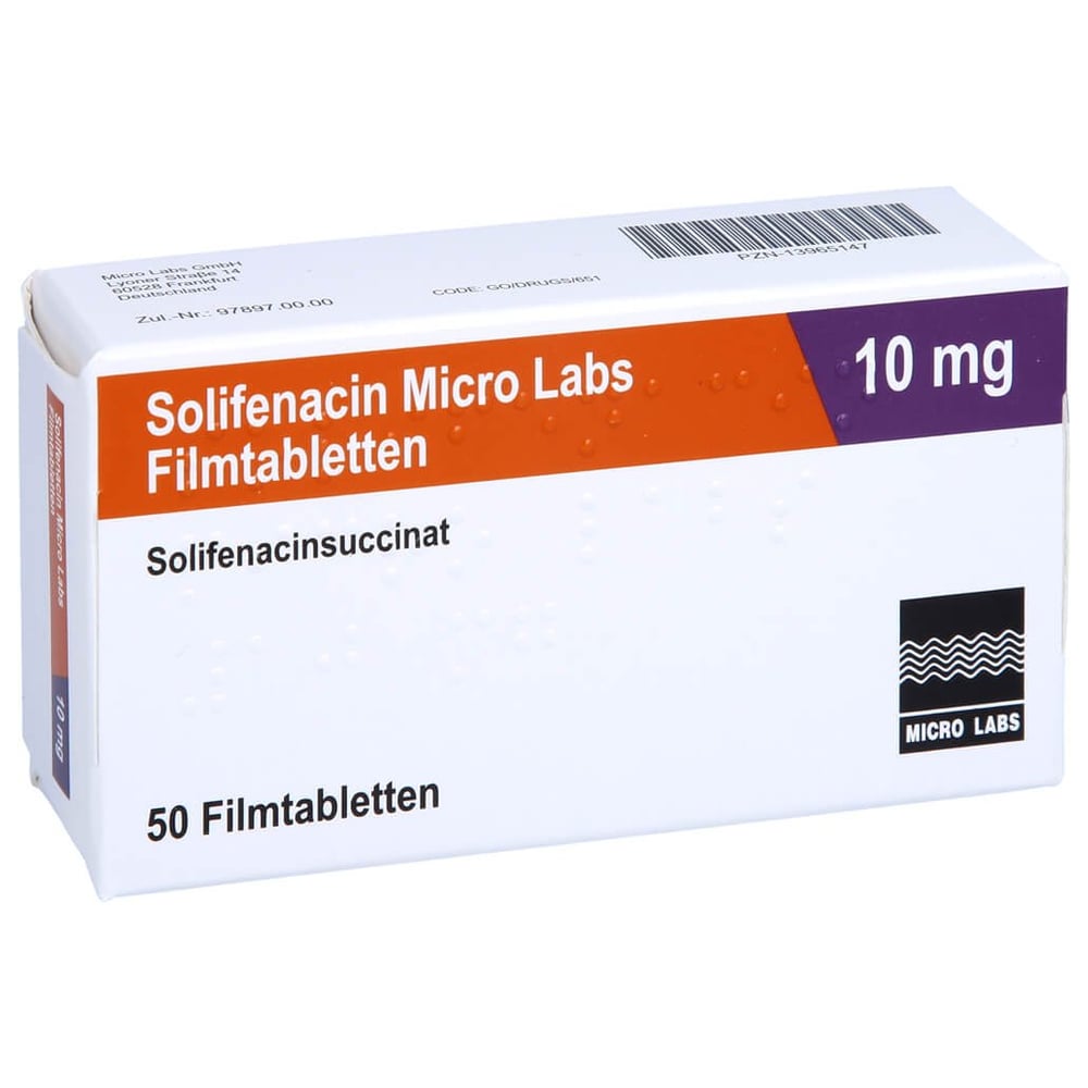 Solifenacin Micro Labs 10 mg