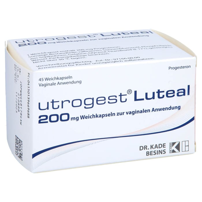 Utrogest Luteal 200mg zur vaginalen Anwendung