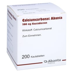 Calciumcarbonat Abanta 500 mg