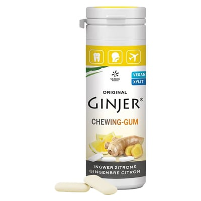 Ingwer Ginjer Kaugummi Zitrone Produktbild 1
