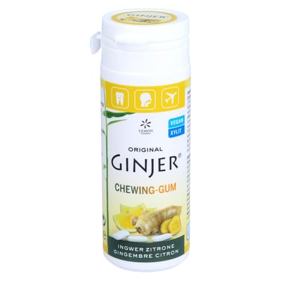 Ingwer GINJER Kaugummi Zitrone