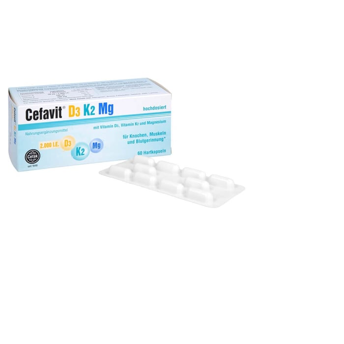 Cefavit D3 K2 Mg 2000 I.E.