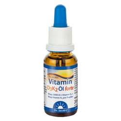 Dr. Jacob's Vitamin D3K2 Öl forte 2000 IE D3+K2 hochdosiert