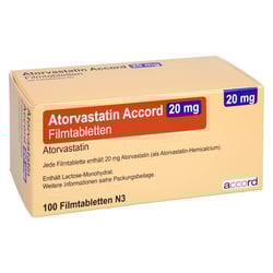 Atorvastatin Accord 20 mg