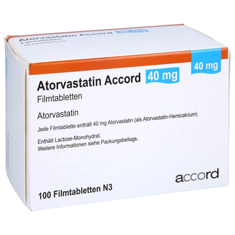 Atorvastatin Accord 40 mg