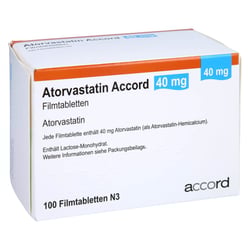 Atorvastatin Accord 40 mg