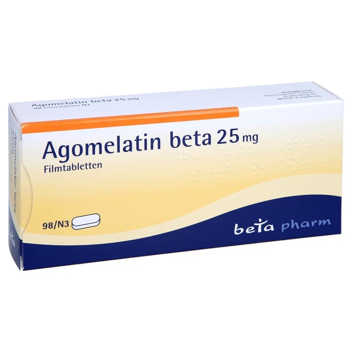 Agomelatin beta 25mg