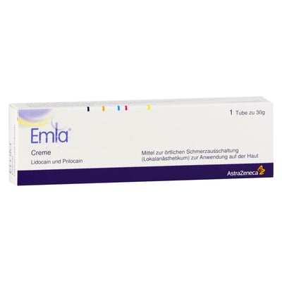 Emla 25 mg/g + 25 mg/g Produktbild 1
