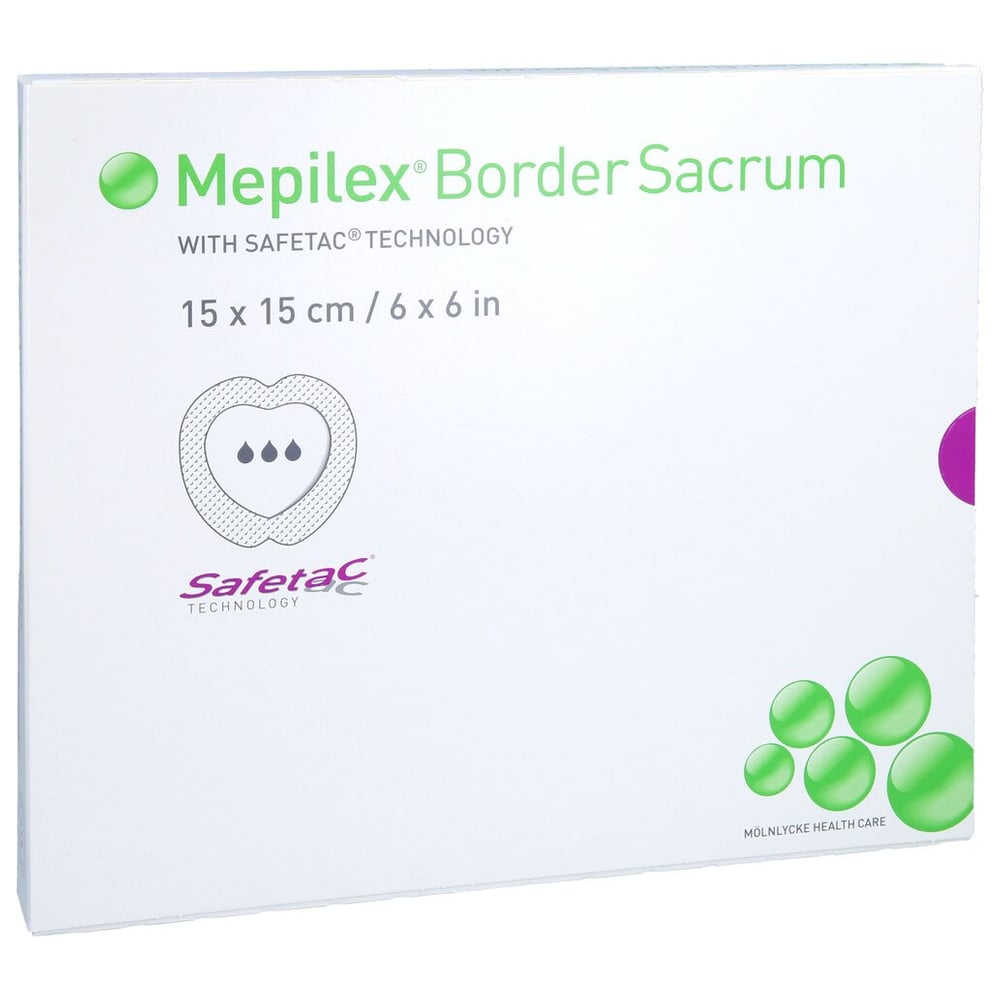 Mepilex Border Sacrum Schaumverb.15x15 cm