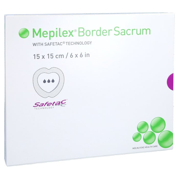 Mepilex Border Sacrum Schaumverb.15x15 cm