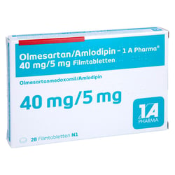 Olmesartan/Amlodipin-1A Pharma 40 mg/5 mg