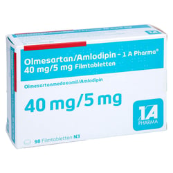 Olmesartan/Amlodipin-1A Pharma 40 mg/5 mg