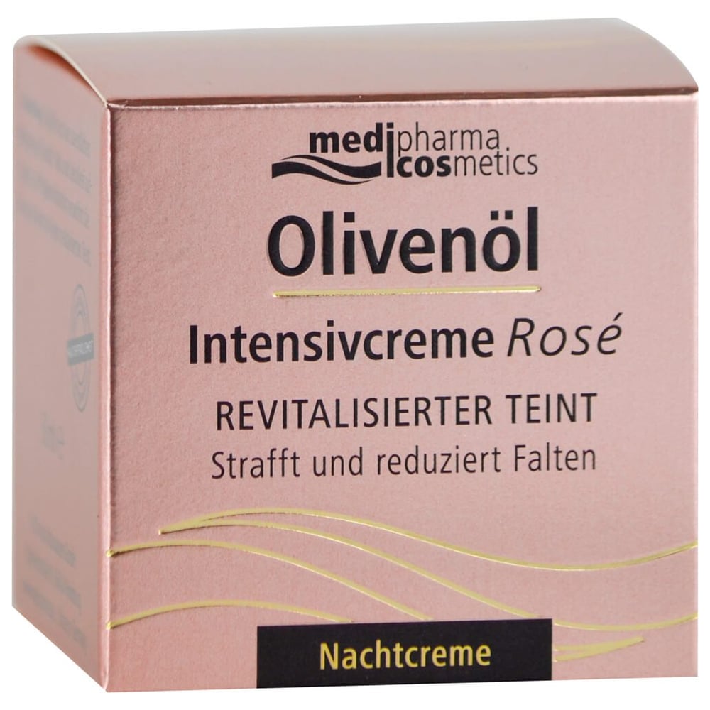 Olivenöl Intensivcreme Rose Nachtcreme