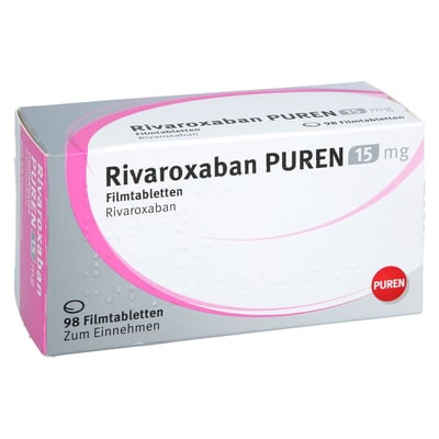 Rivaroxaban PUREN 15 mg