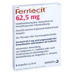 Ferrlecit 62,5 mg
