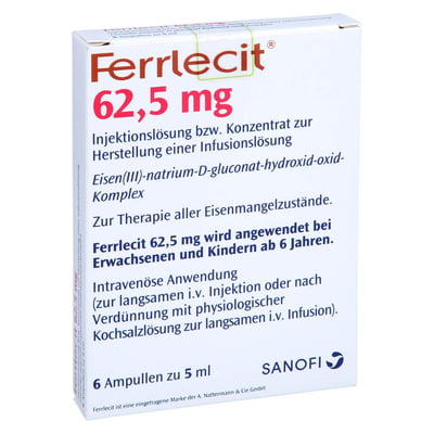 Ferrlecit 62,5 mg Produktbild 1