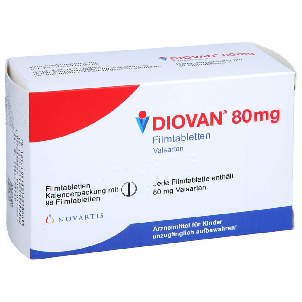Diovan 80mg Filmtabletten
