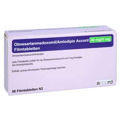 Olmesartanmedoxomil/Amlodipin Accord 40 mg/5 mg
