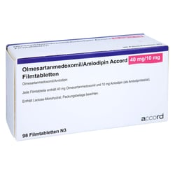 Olmesartanmedoxomil/Amlodipin Accord 40 mg/10 mg