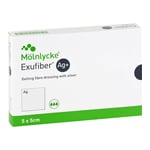 Exufiber Ag+ 5x5 cm Gelbildender Faserverband m.sil