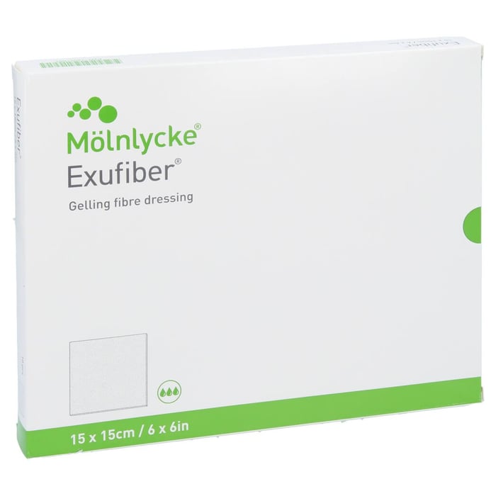 Exufiber 15x15 cm Verband
