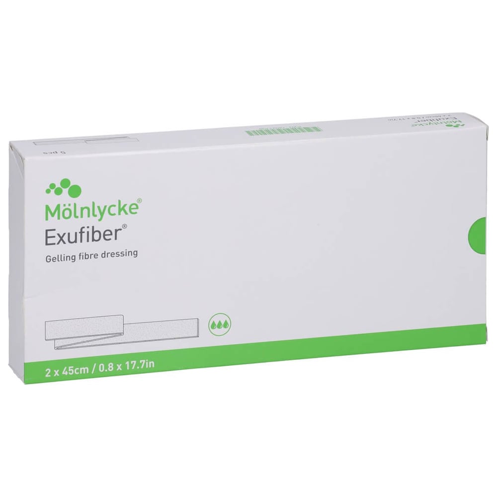 Exufiber 2x45 cm Verband