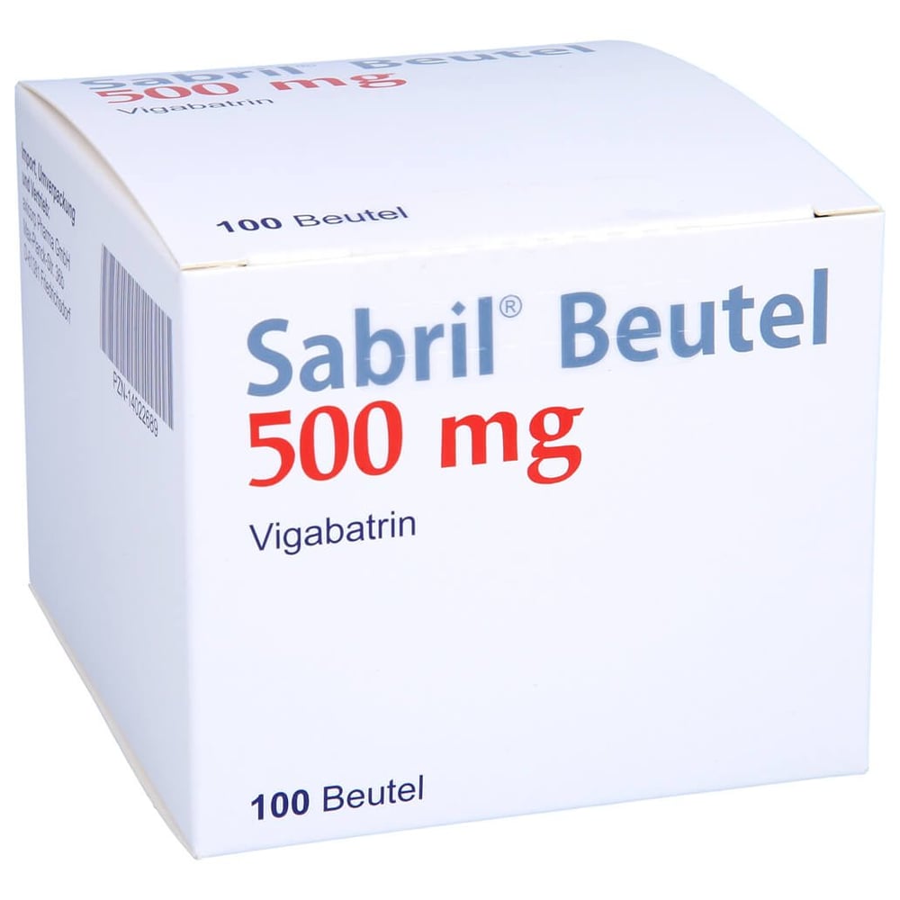 Sabril Beutel 500 mg