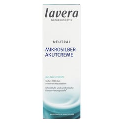 Lavera Neutral Akutcreme mit Mikrosilber