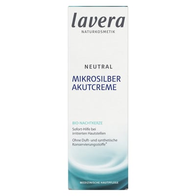 Lavera Neutral Akutcreme mit Mikrosilber Produktbild 1