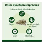 Dr. Jacob's Jod-Probio Selen B12 Milchsäurebakterien vegan Produktbild 4