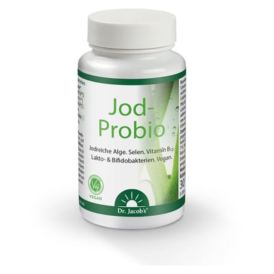 Dr. Jacob's Jod-Probio Selen B12 Milchsäurebakterien vegan